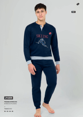 PIGIAMA RAGAZZO M/L LP4209 Ingrosso Pigiami 0/16 Anni Tellini S.r.l.